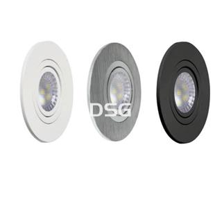 Aro Redondo GU10 Extra Grande 110mm Blanco - Imagen 2