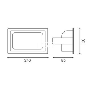 DOWNLIGHT PROYECTOR LED NAVI 36WW CCT - Imagen 2