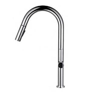 Grifo Monomando Cocina Cromo Niagara Ducha Extraíble - Imagen 1