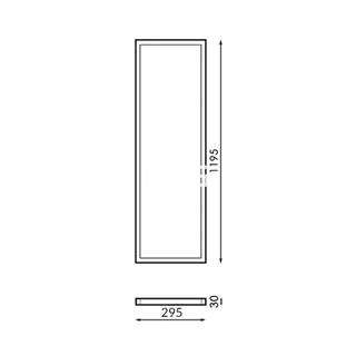Panel Rectangular Blanco 40W - Imagen 2