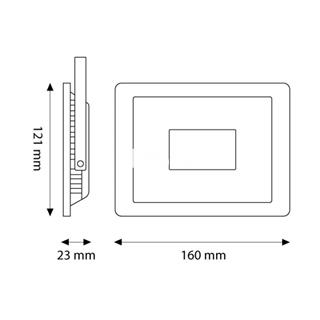Proyector Led SMD 30W Regulable - Imagen 2