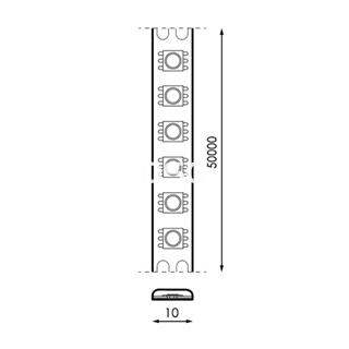 Tira LED IP20 240/5M - Imagen 2
